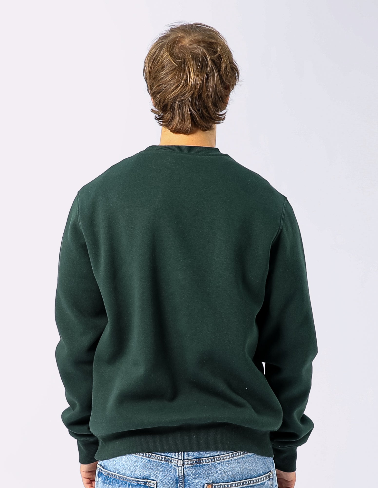 Russell Athletic Australia Script Arch Men's Crew - Dark Forest True Since 1902