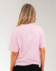 Women's Brand Tee - Pink Tulle