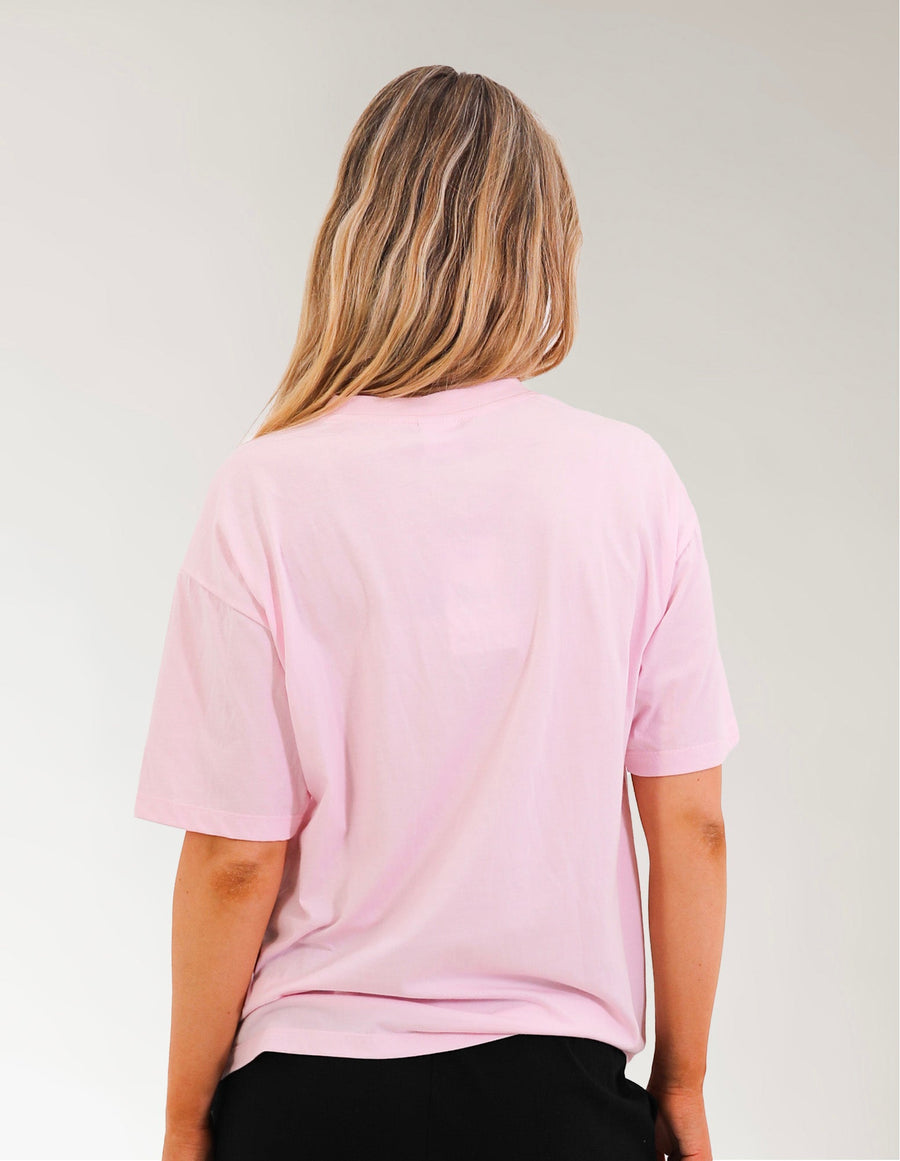 Women's Brand Tee - Pink Tulle
