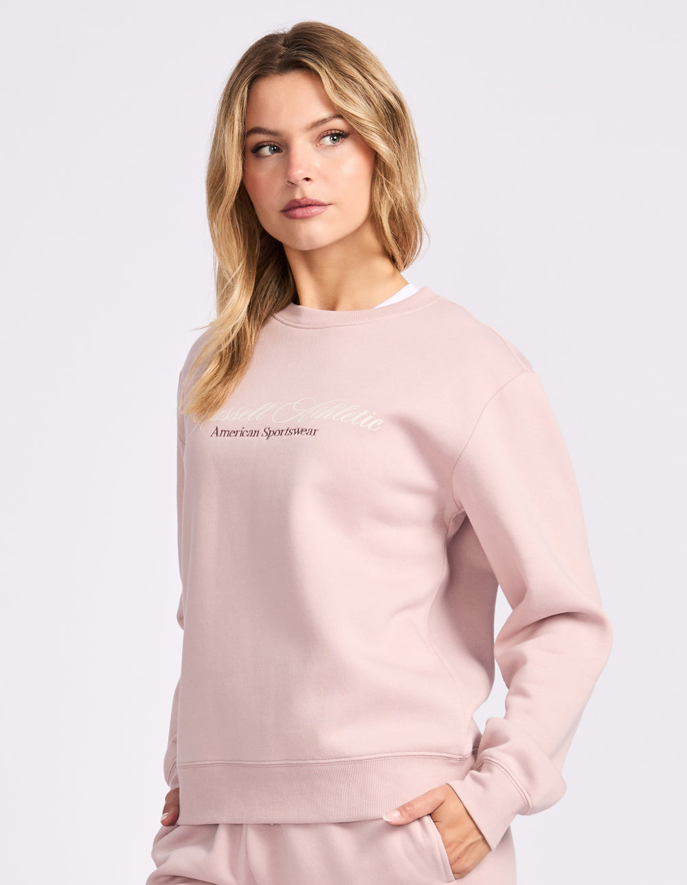Russell Athletic Australia Somerset Women’s Crew - Burnish Lilac True Since 1902