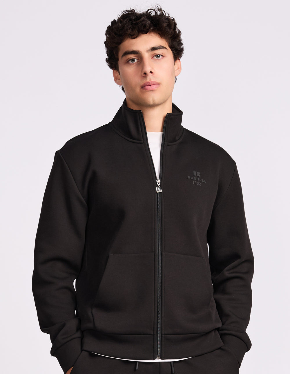 Russell Athletic Australia R Tech Leisure Men's Track Jacket - Black True Since 1902