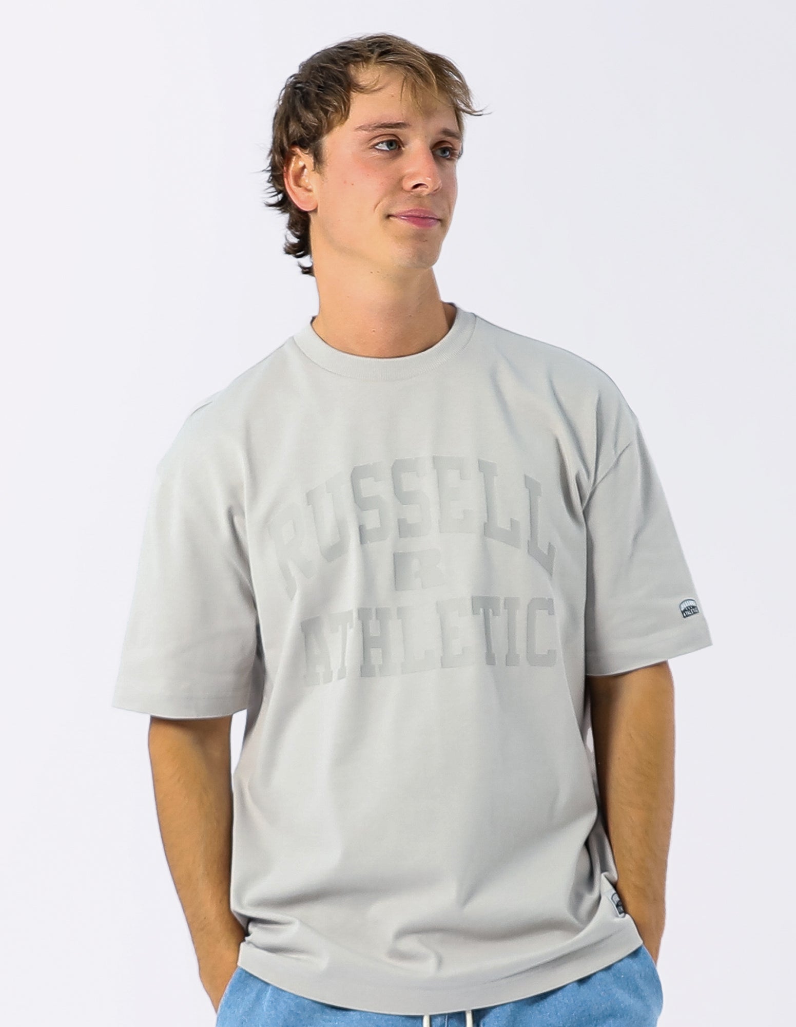 Eagle Arch Heavyweight Men's Tee - Antarctica