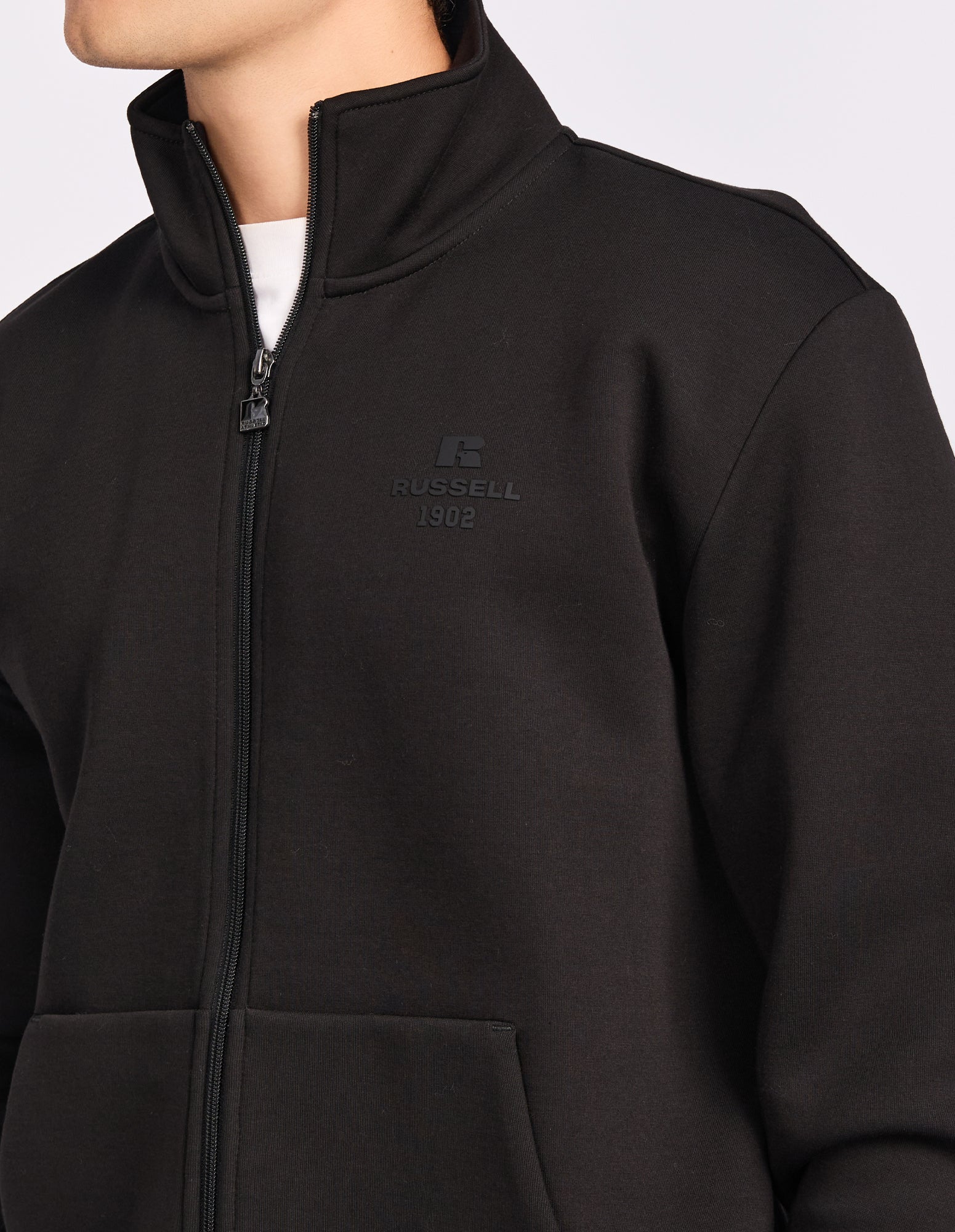 R Tech Leisure Men's Track Jacket - Black