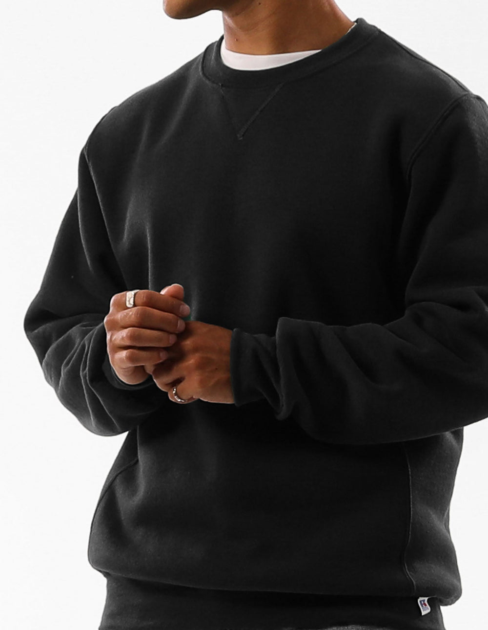 Russell Athletic Australia Unisex Dri-Power® Sweatshirt - Black True Since 1902