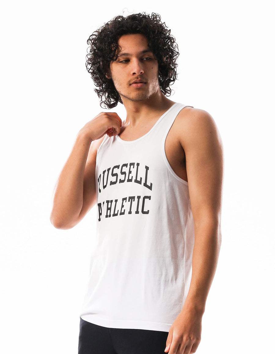 Russell Athletic Australia Men's Core Tank - White True Since 1902