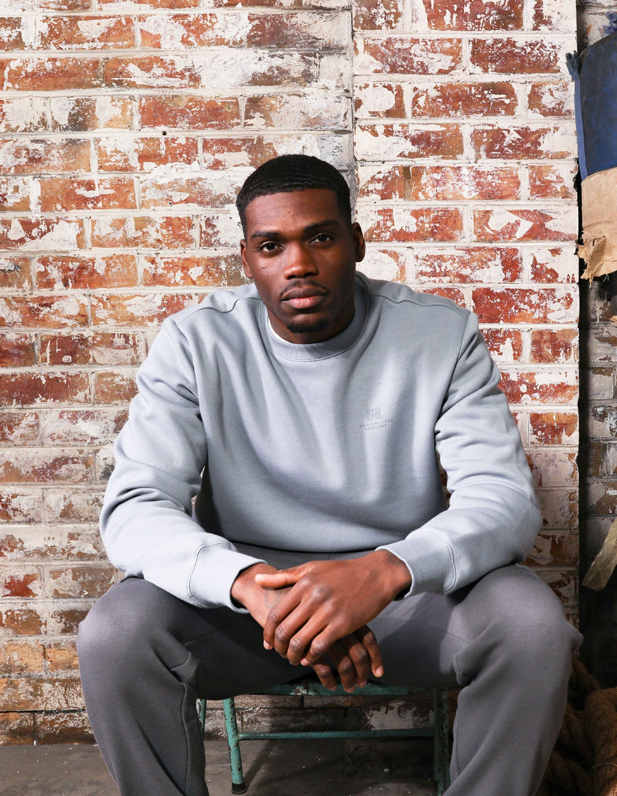 Russell Athletic Australia Men's R Tech Leisure Ash Grey Colour Crew True Since 1902