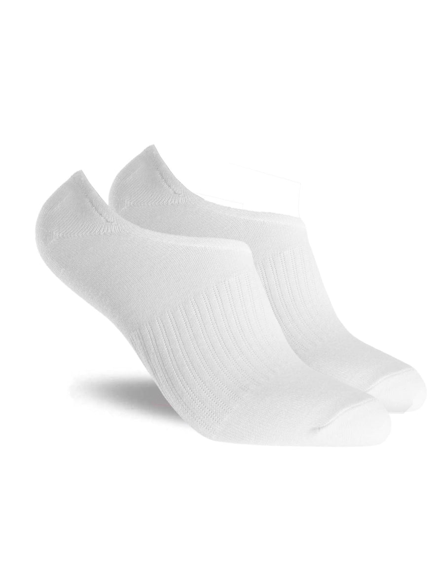 Classic No Show Socks 3 Pack - White