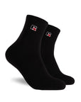 Essential Quarter Socks 3 Pack - Black