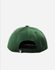 Monogram Snap Back 3D Embroidered Cap - Army - Image 