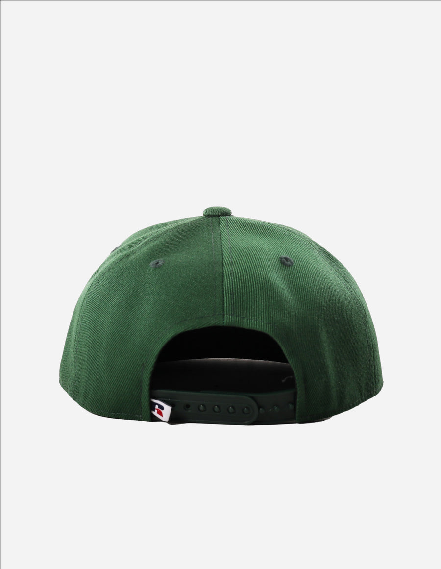 Monogram Snap Back 3D Embroidered Cap - Army - Image #2