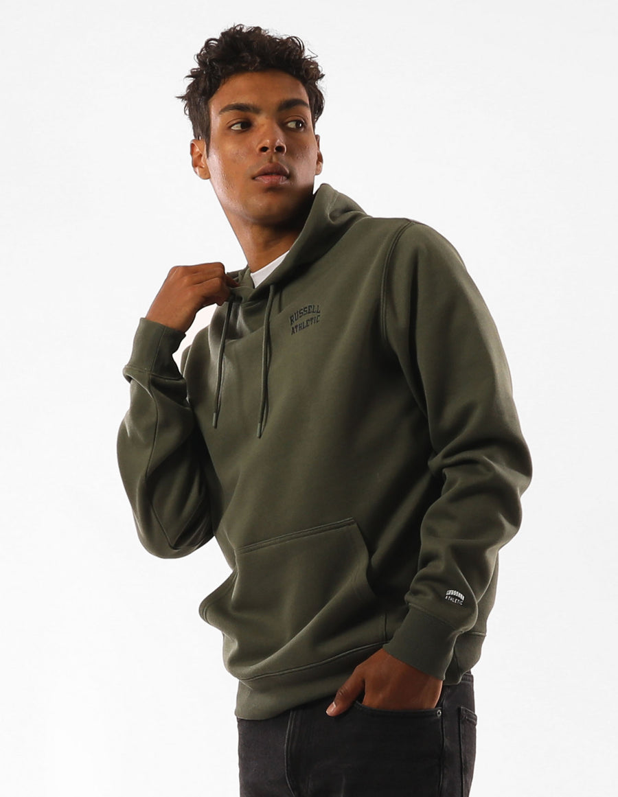 Men's Originals Small Arch Hoodie - Military - Image #3