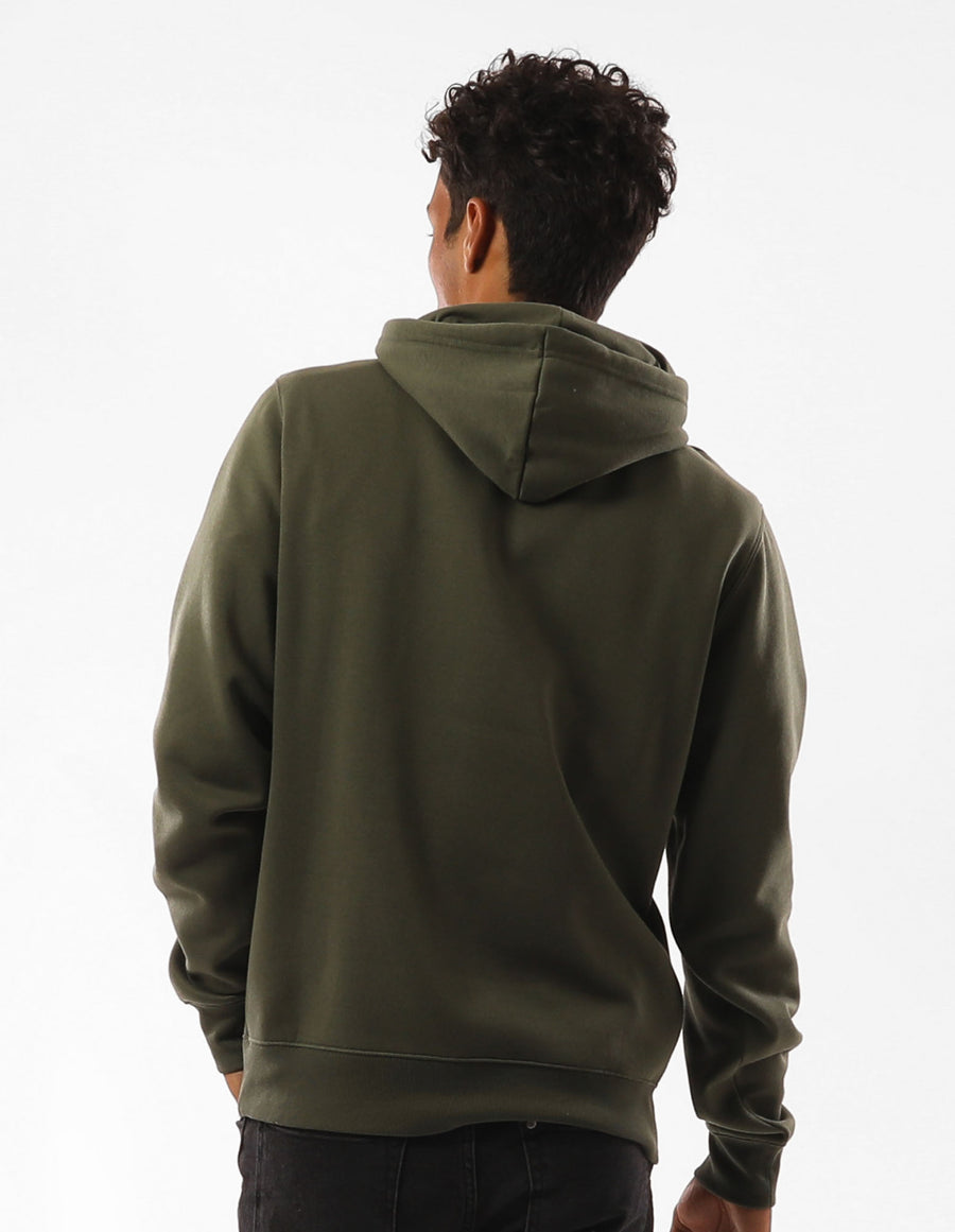 Men's Originals Small Arch Hoodie - Military - Image #4