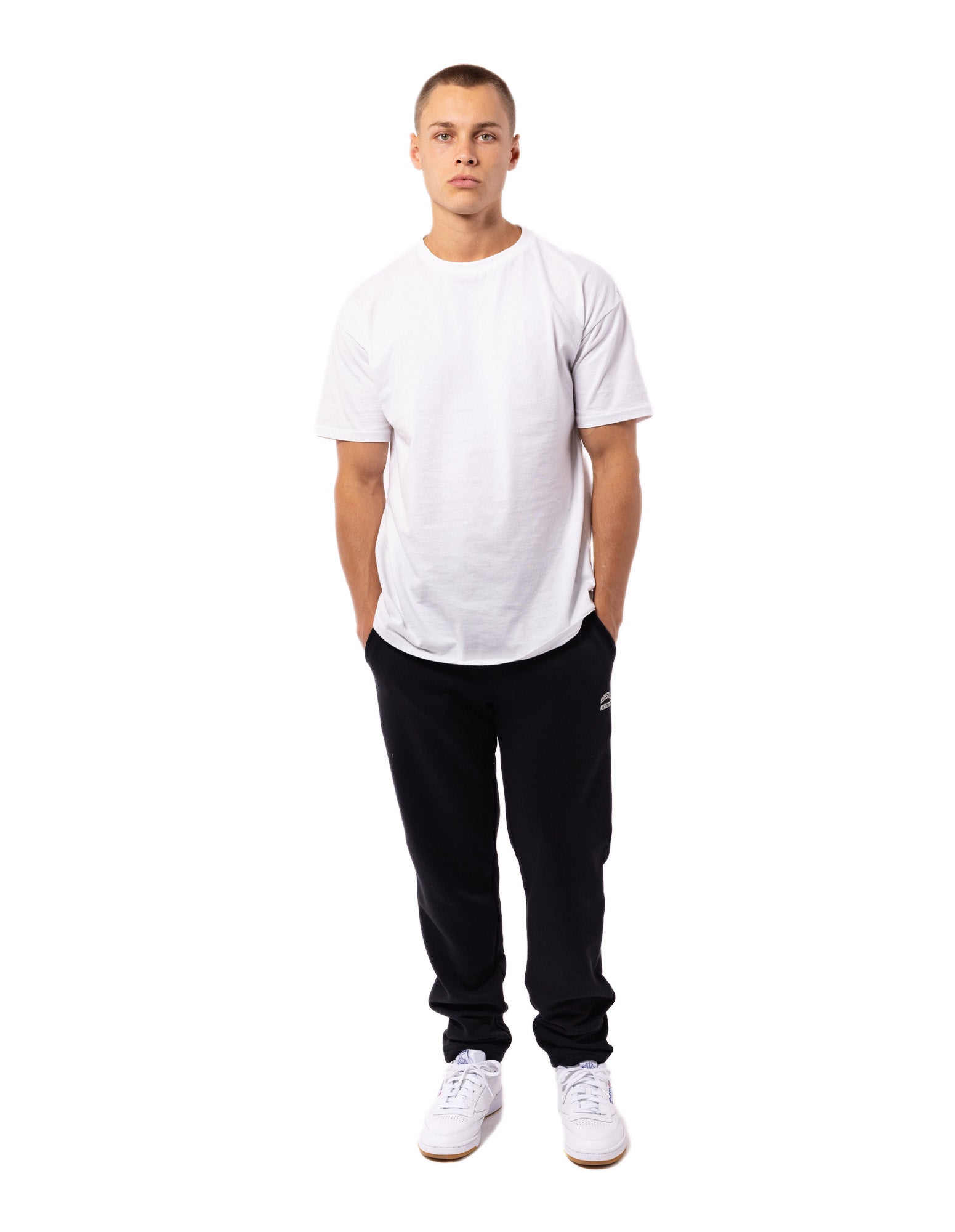 Russell Athletic Australia Men's Originals Open Leg Track Pants - Black True Since 1902