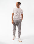 Men's Originals Small Arch Cuff Trackpants - Grey Marle - Image 