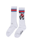 Men's Team Spirit 3 Pack Socks - Black, White, Levitation Blue