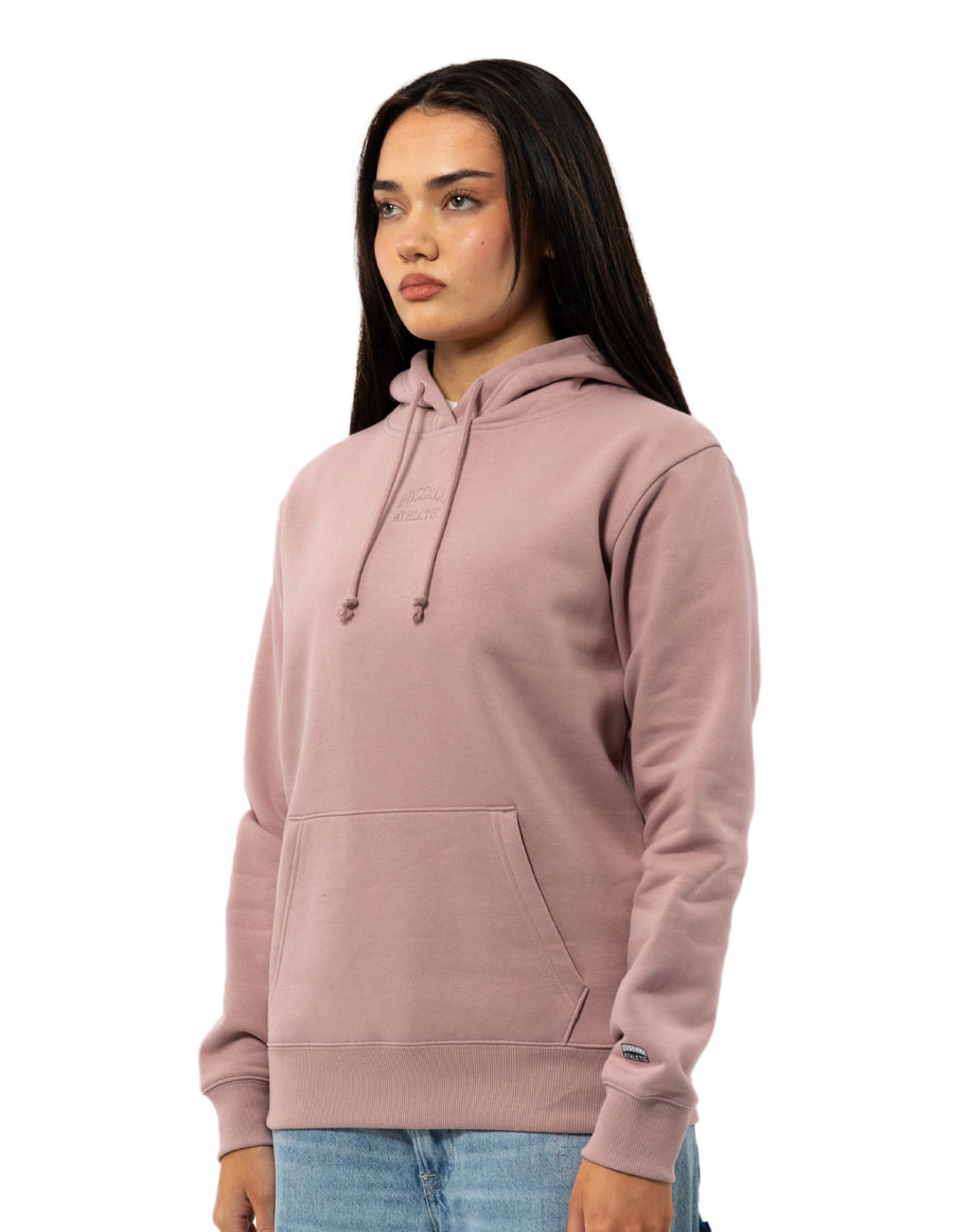 Russell Athletic Australia Women's Originals Embriodered Hoodie - Wood Rose # 5