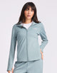 Miranda Zip Thru Women's Jacket - Foam Green