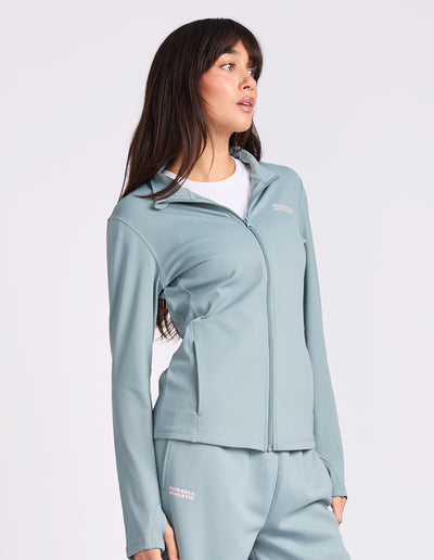 Miranda Zip Thru Women's Jacket - Foam Green