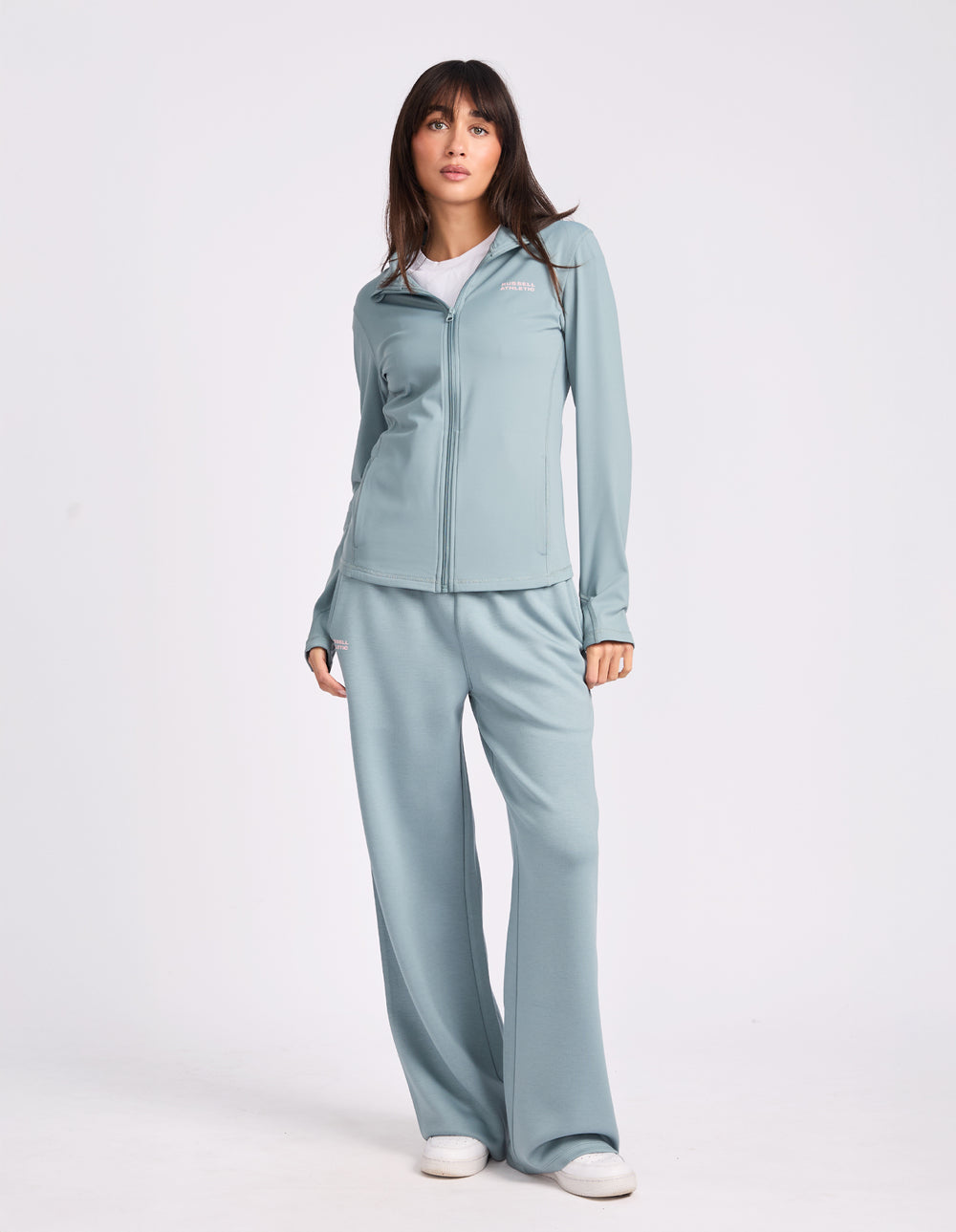 Russell Athletic Australia Miranda Open Leg Women's Trackpant - Foam Green True Since 1902