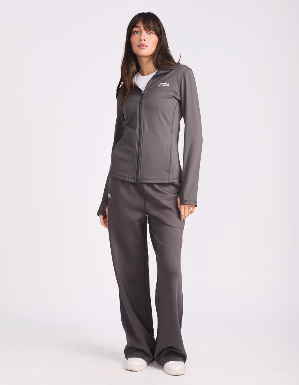 Russell Athletic Australia Miranda Zip Thru Women's Jacket - Dark Grey True Since 1902