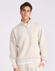 R Tech Leisure Men's Quarter Zip - White Sand