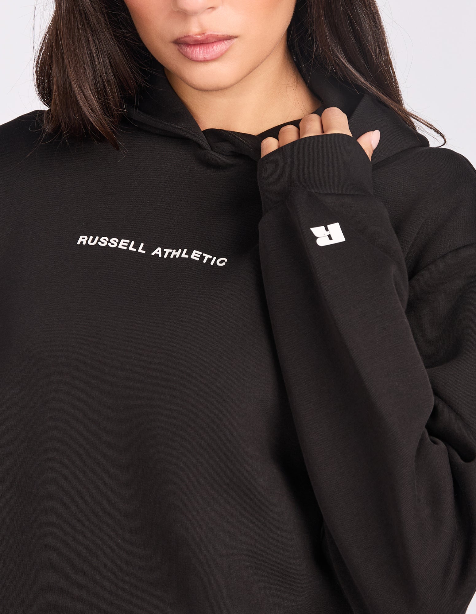 Russell Athletic Australia R Tech Leisure Women's Hoodie - Black True Since 1902