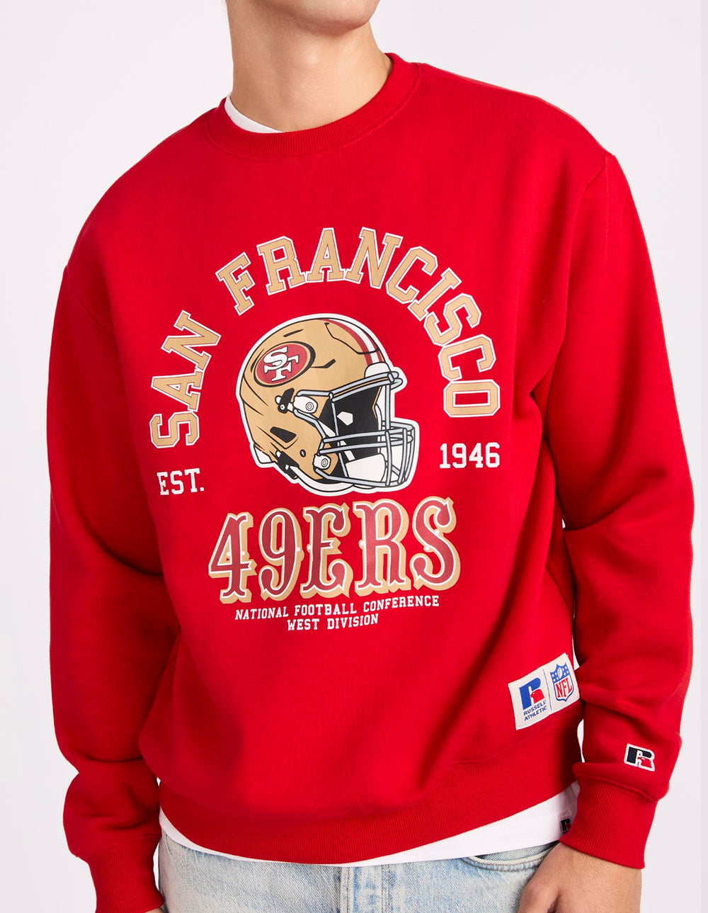 NFL San Francisco 49ers Unisex Crew Sweat