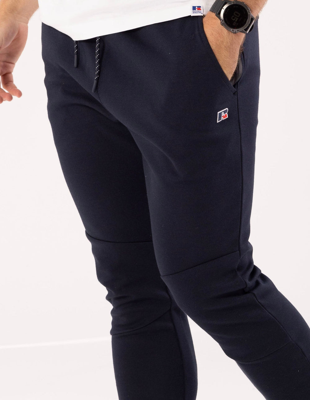 Russell Athletic Australia Mens Typhoon Trackpants - Michigan Navy True Since 1902