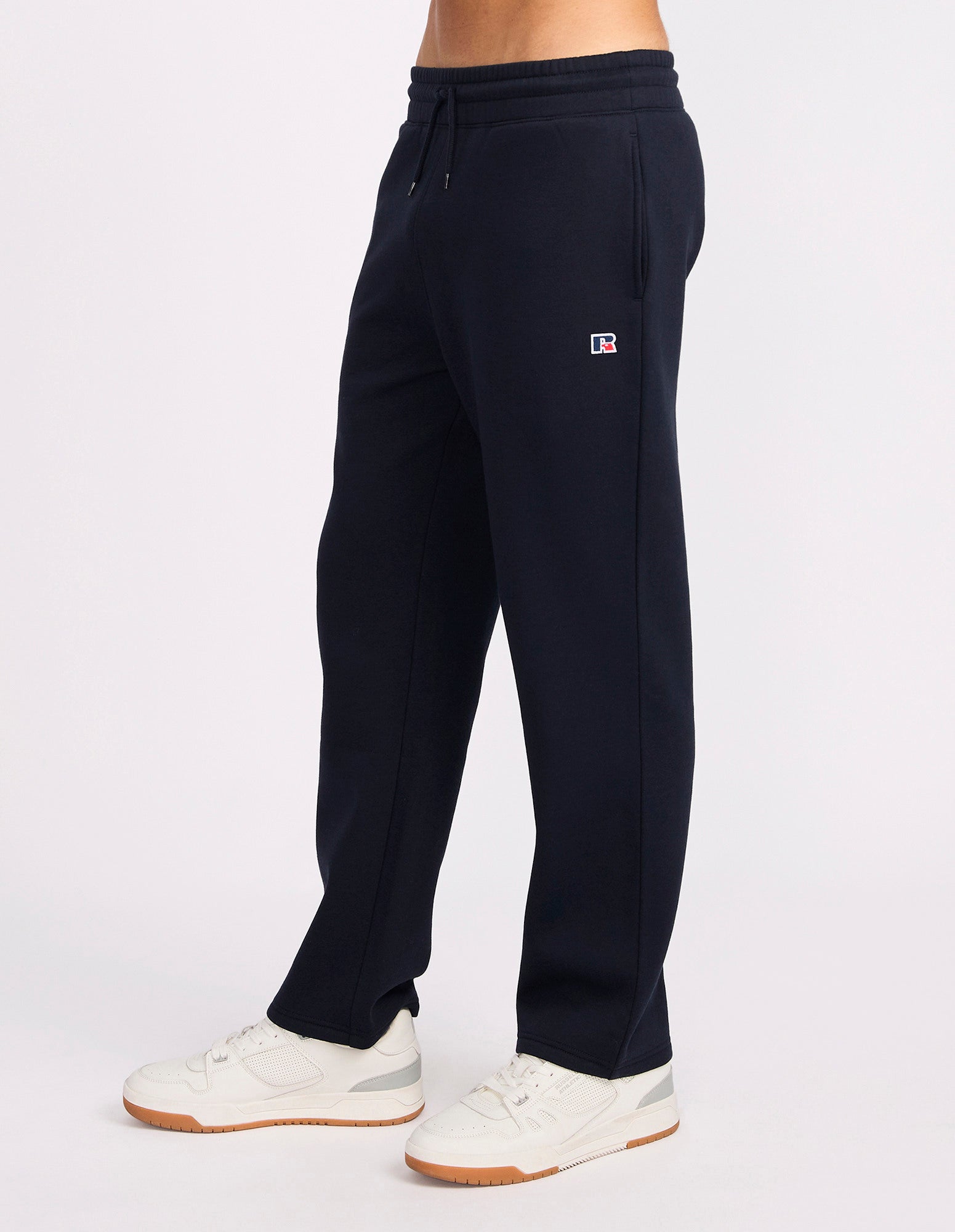 Men's R Logo Straight Leg Track Pants - Michigan Navy
