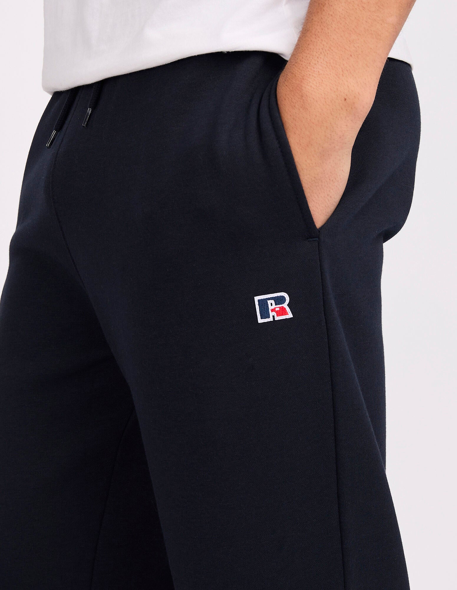 Men's R Logo Straight Leg Track Pants - Michigan Navy