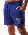 Russell Athletic Australia Men's State 1902 Fleece Short - Deep Ultramarine True Since 1902