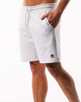 Russell Athletic Australia Men's Americana Tech Fleece Track Short - Light Grey Marle True Since 1902