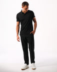 Men's R Logo Active Stretch Pant - Black - Image 