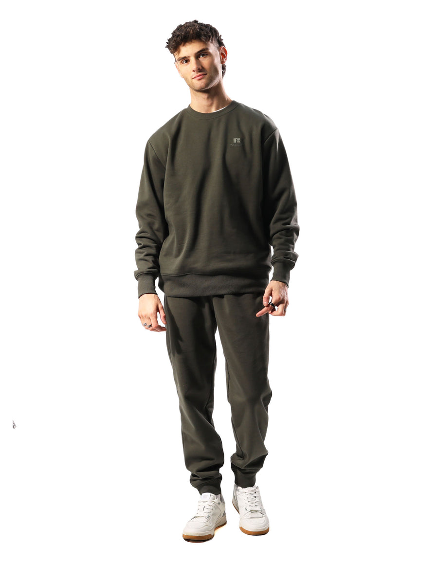 Russell Athletic Australia Men's Brooklyn Cuffed Trackpant - Olive True Since 1902