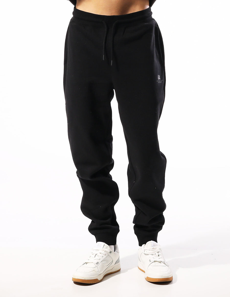 Russell Athletic Australia Men's Brooklyn Cuffed Trackpant - Black True Since 1902