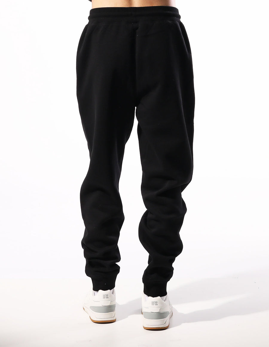 Russell Athletic Australia Men's Brooklyn Cuffed Trackpant - Black True Since 1902