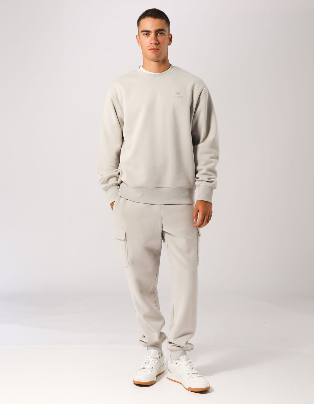 Russell Athletic Australia Men's Brooklyn Cargo Trackpant - Antartica True Since 1902