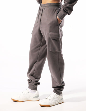 Men's Brooklyn Cargo Trackpant - Smoke