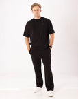 Men's R Tech Open Leg Trackpant - Black - Image 1