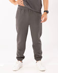 Men's Tech Leisure Cuffed Trackpant - Iron - Image 2