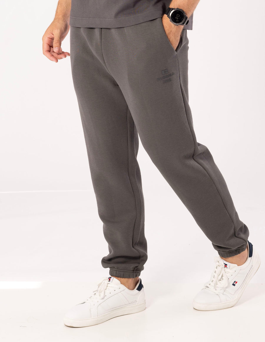 Men's Tech Leisure Cuffed Trackpant - Iron - Image 3