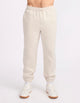 R Tech Leisure Cuffed Men's Track Pants - White Sand