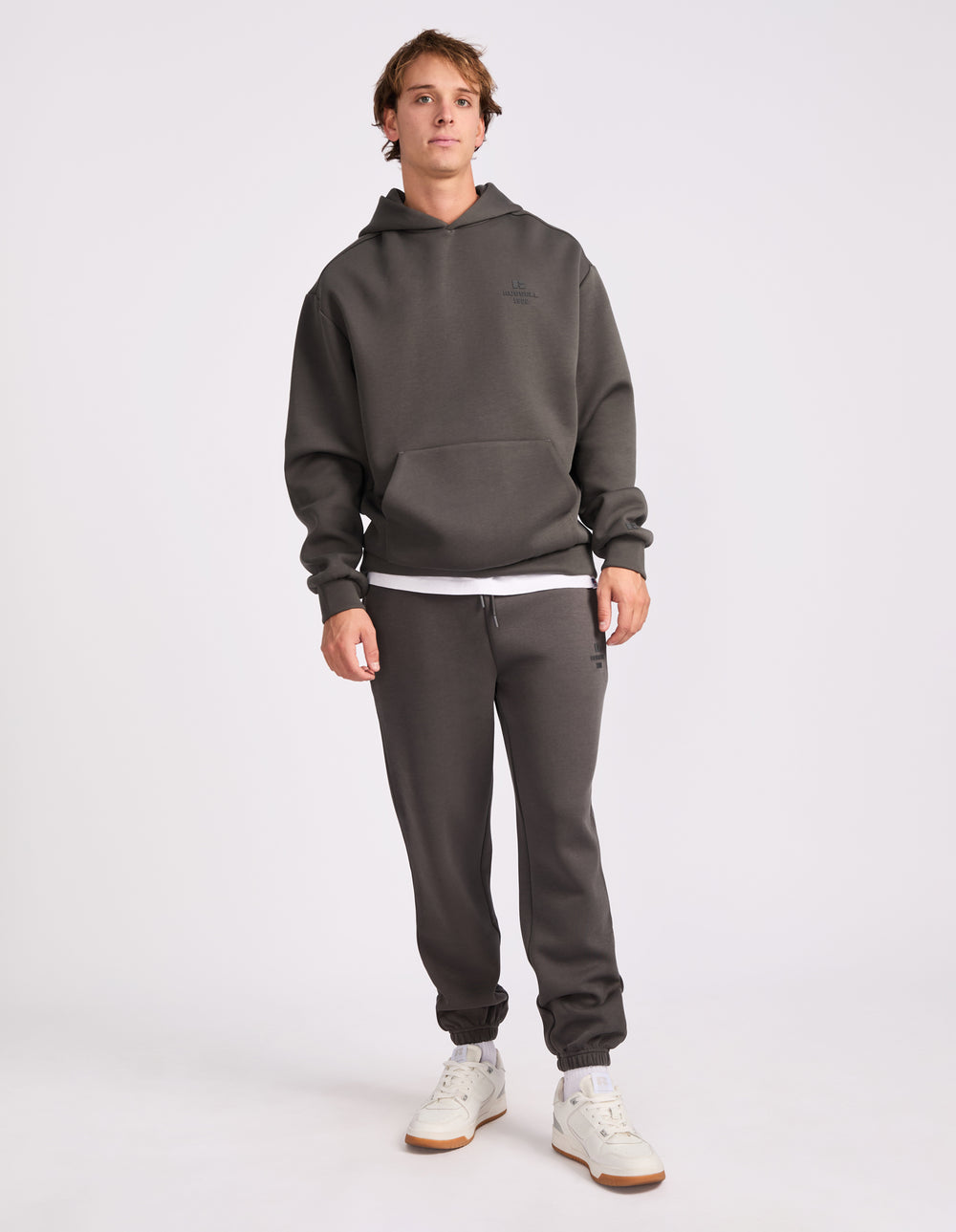 Men's R Tech Leisure Cuffed Track Pants - Iron