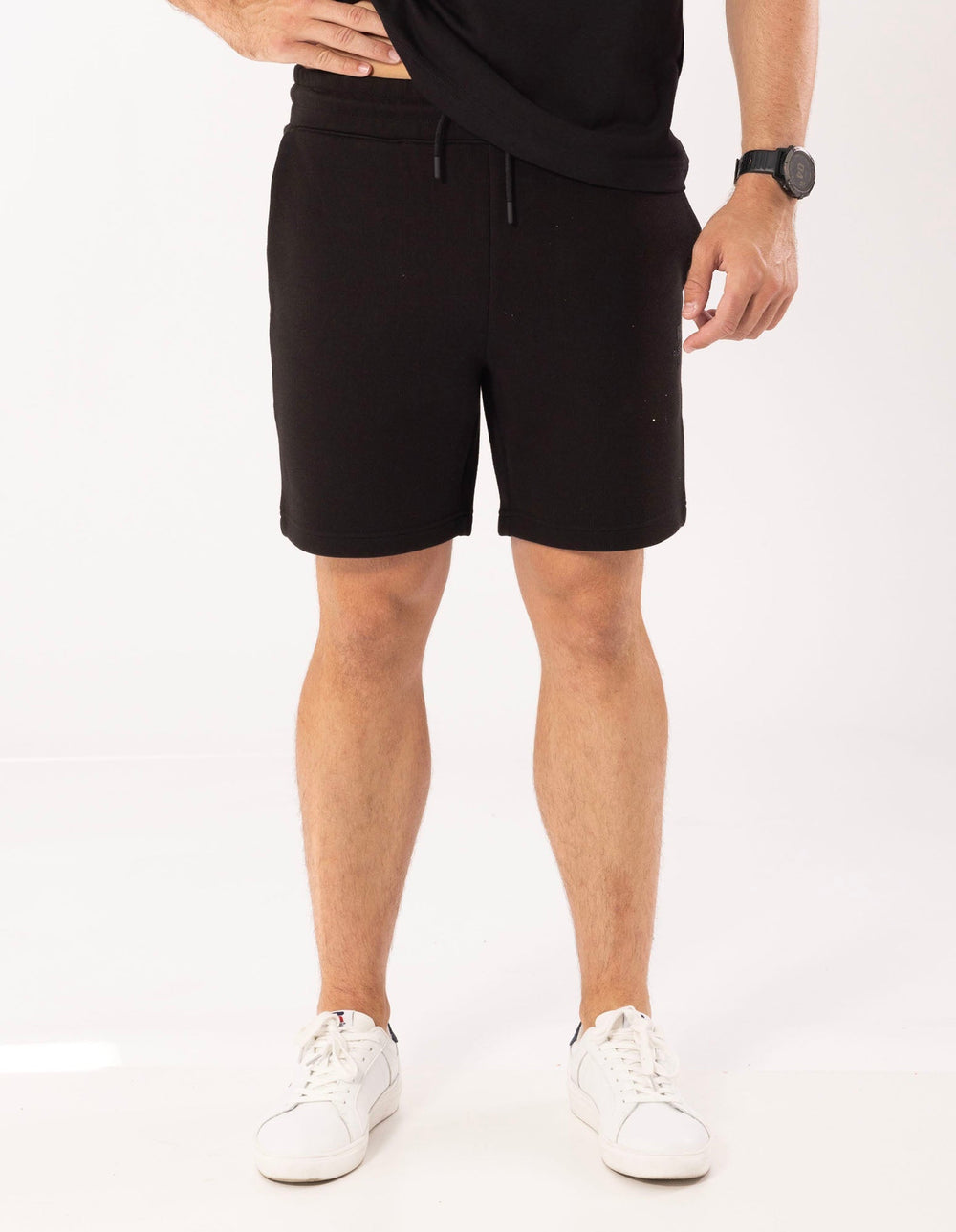 Russell Athletic Australia Men's R Tech Leisure Track Short - Black True Since 1902