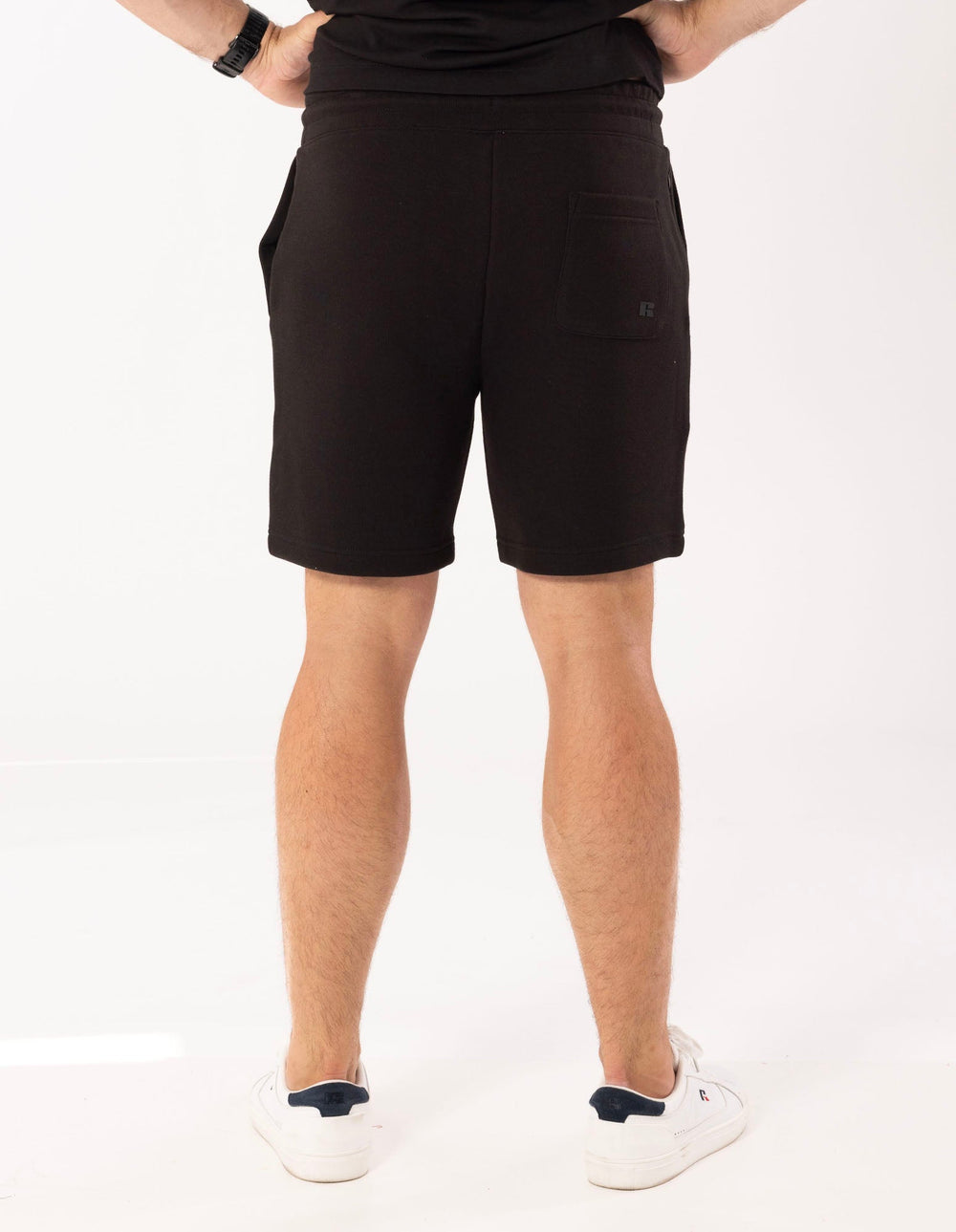 Russell Athletic Australia Men's R Tech Leisure Track Short - Black True Since 1902