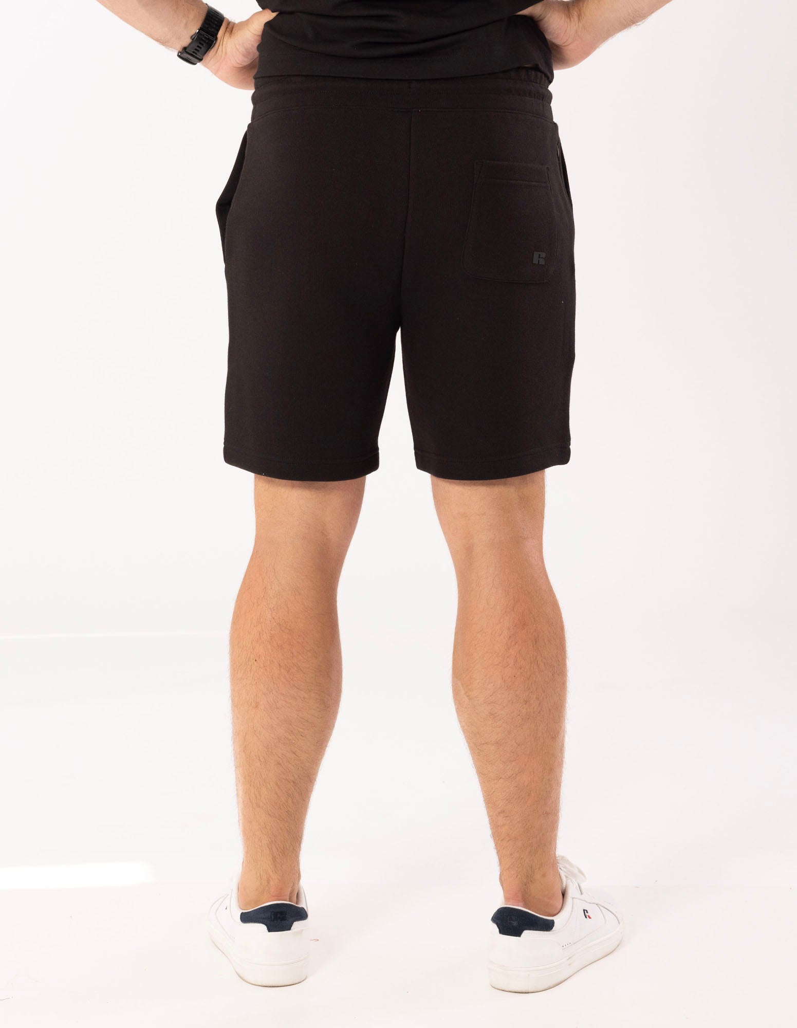 Russell Athletic Australia Men's R Tech Leisure Track Short - Black True Since 1902