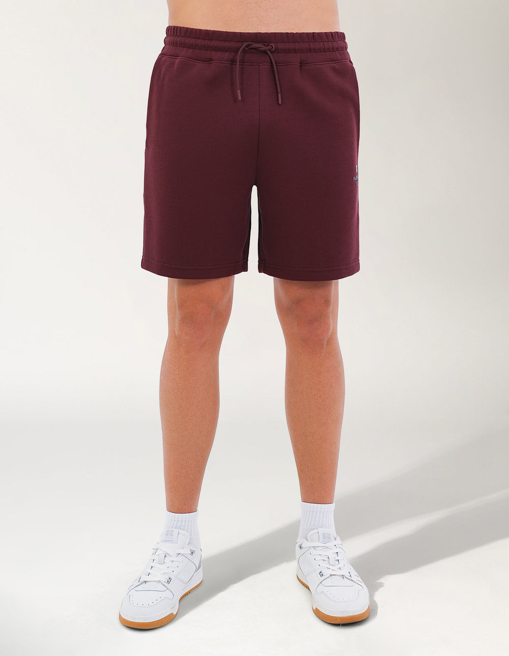 Russell Athletic Australia R Tech Leisure Mens Track Short - Plum wine True Since 1902