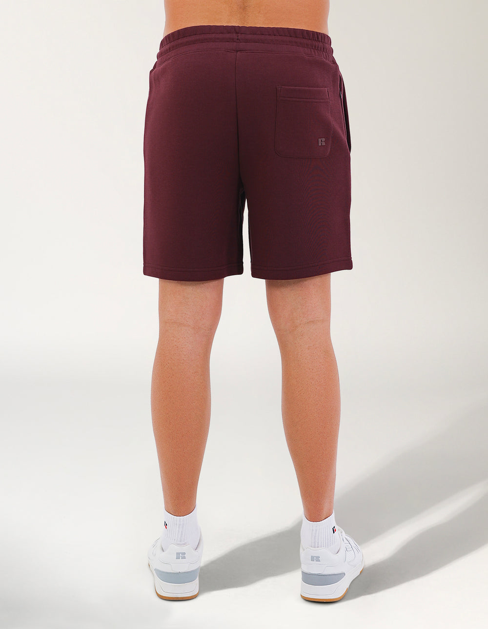 Russell Athletic Australia R Tech Leisure Mens Track Short - Plum wine True Since 1902
