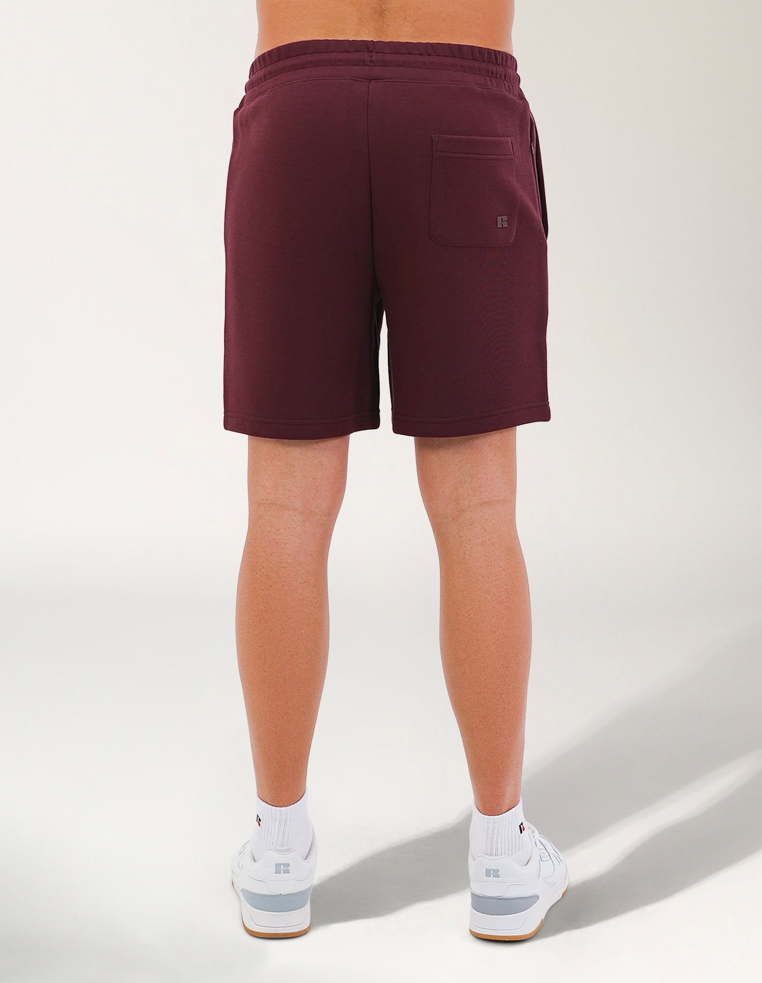 Russell Athletic Australia R Tech Leisure Mens Track Short - Plum wine True Since 1902
