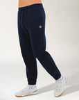 R Logo Terry Cuff Men's Trackpants - Michigan Navy